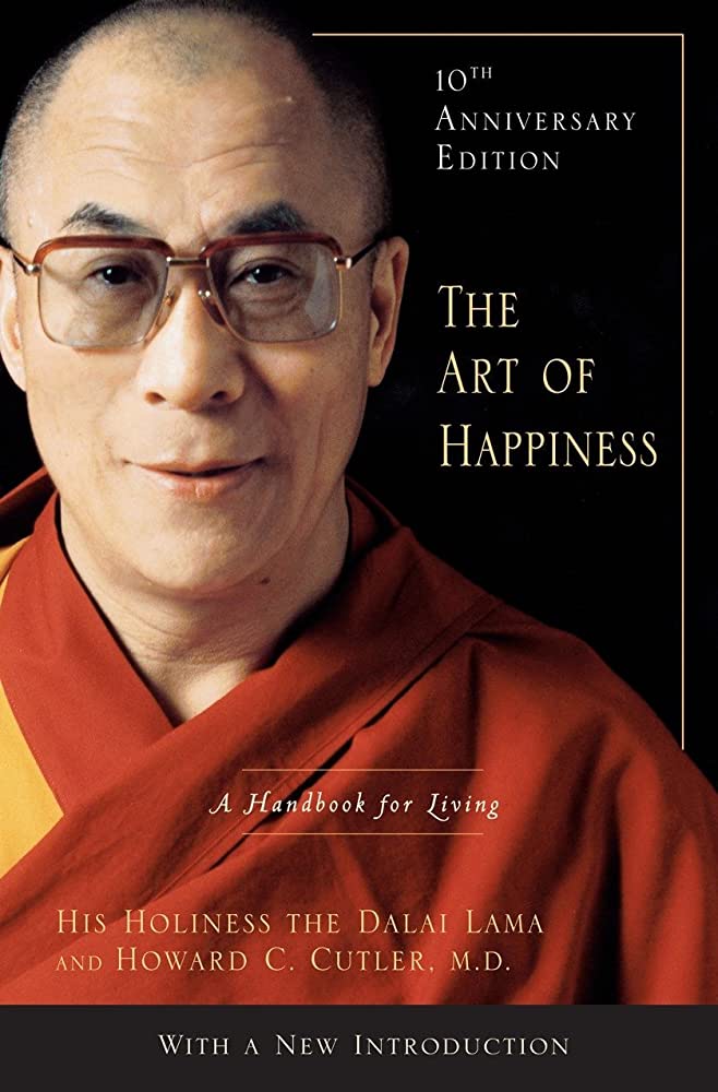 The Art of Happiness Dalai Lama and Howard Cutler book cover