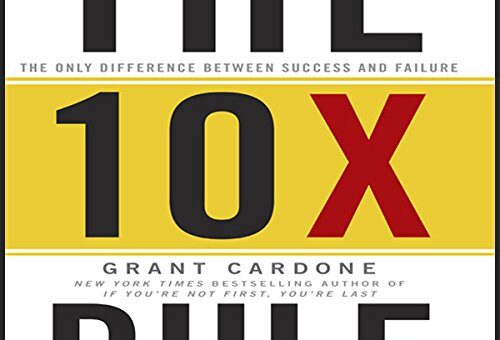 The 10X Rule Grant Cardone review