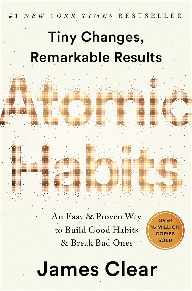 Atomic Habits James Clear book cover