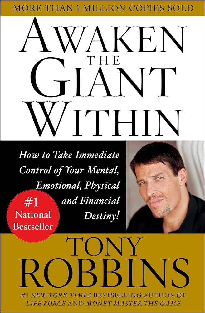 Awaken the Giant Within Tony Robbins book cover