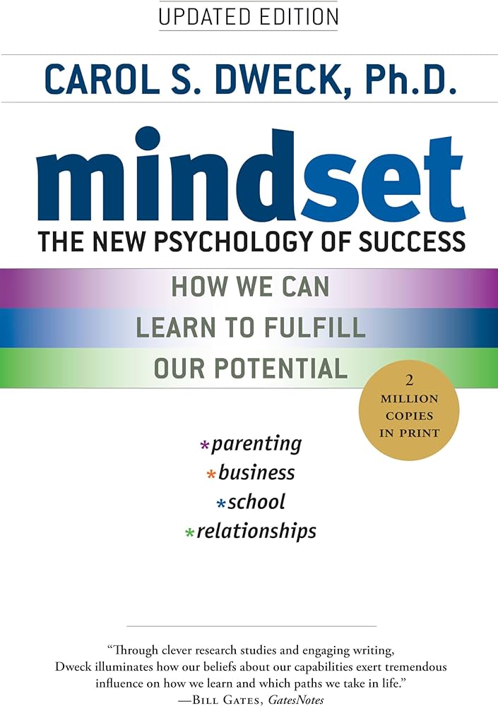 Mindset: The New Psychology of Success Carol S. Dweck book cover