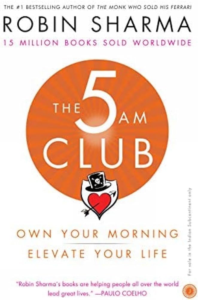 The 5 AM Club Robin Sharma book cover