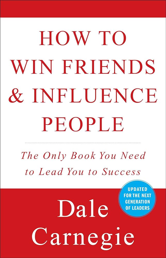 How to Win Friends and Influence People Dale Carnegie book cover