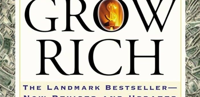 Think and Grow Rich Napoleon Hill book cover