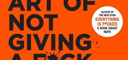 The Subtle Art of Not Giving a F*ck Mark Manson book cover