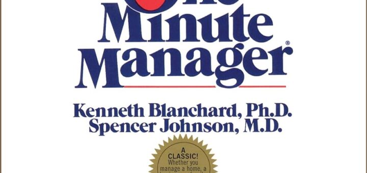 The One Minute Manager Kenneth Blanchard book cover